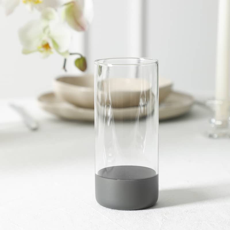 Stone Lain Mirella Stoneware, Borosilicate Glass Dinnerware Set