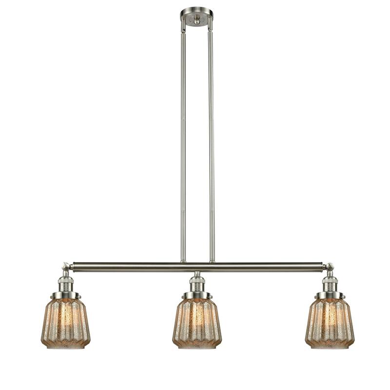 Innovations Lighting Chatham 3 Light 39" Wide Linear Chandelier