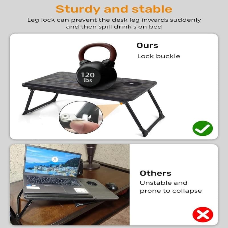 Adjustable Foldable Laptop Desk