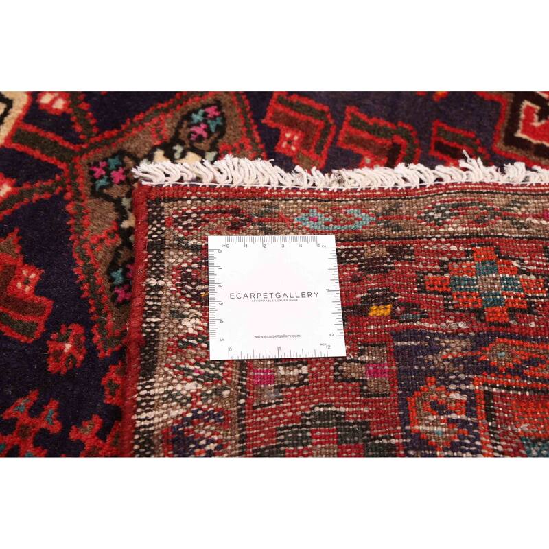 ECARPETGALLERY Hand-knotted Andelz Red Wool Rug - 3'2 x 4'7