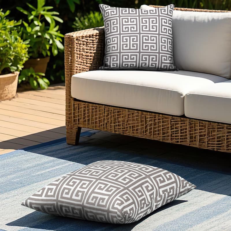 Outdoor Patio Water-Resistant Throw Pillows Set of 2