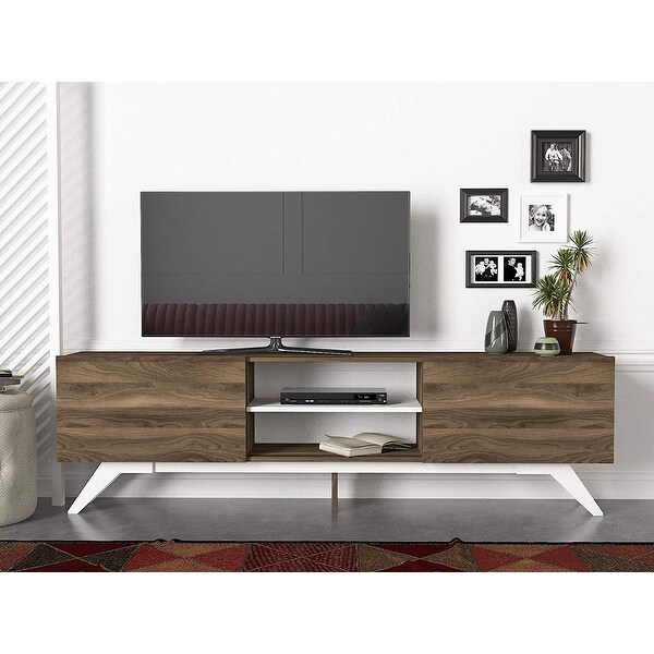 Jarvis Mid-century Modern TV Stand. Opens flyout.