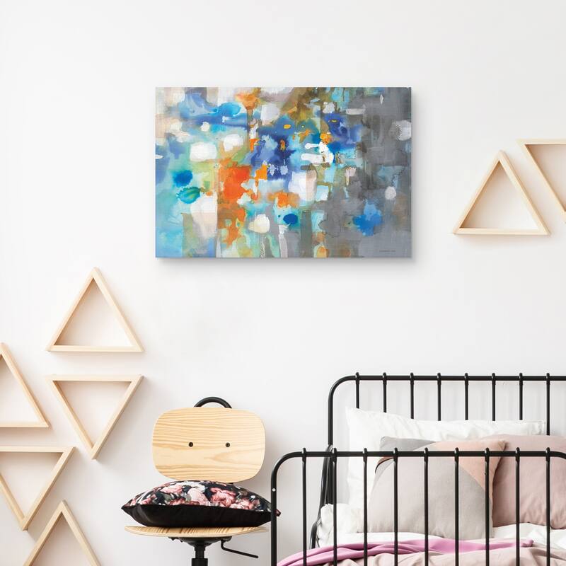 Andes Ink Stain by Danhui Nai Canvas Art Print
