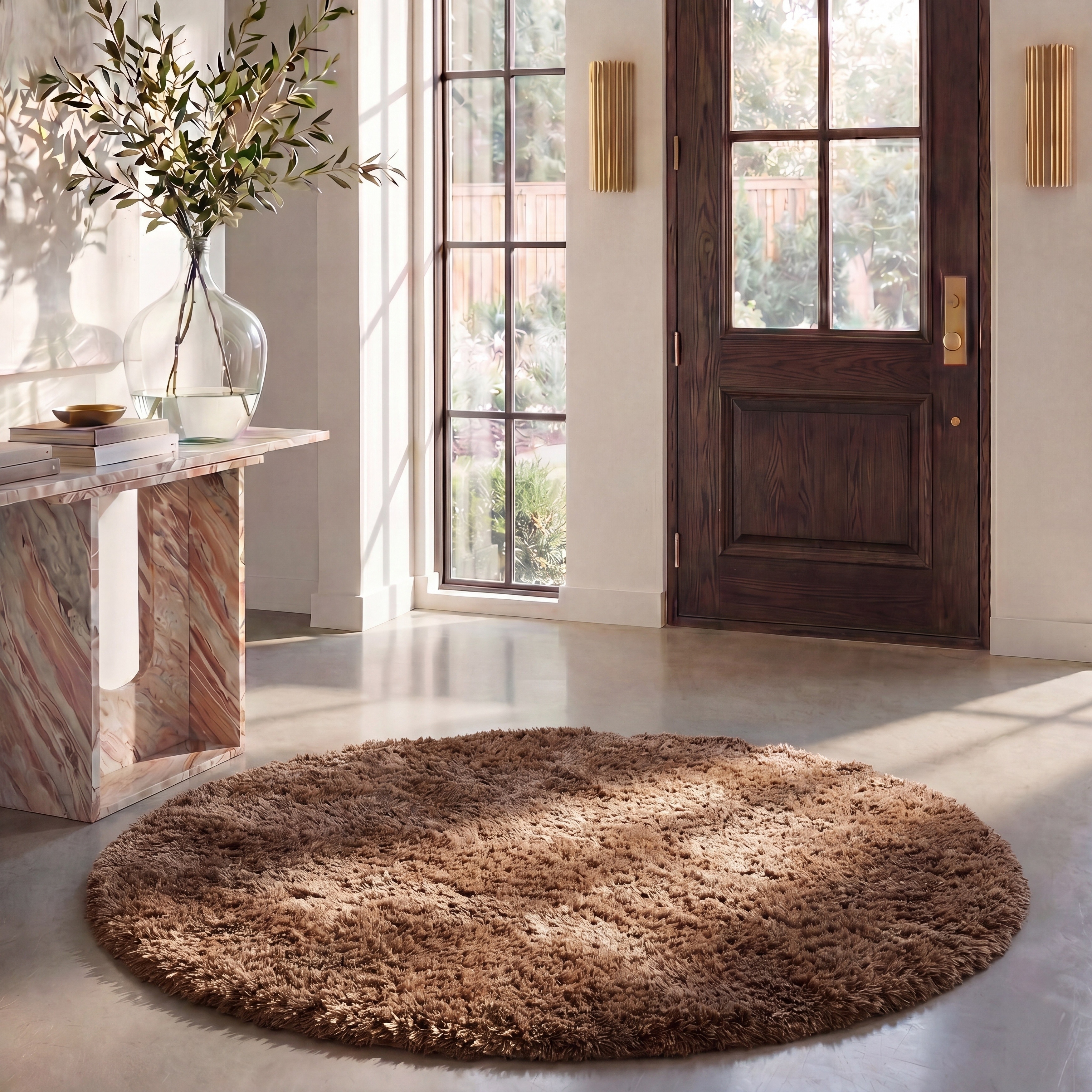 SAFAVIEH Handmade Venice Shag Djenka 3-inch Thick Rug - On Sale