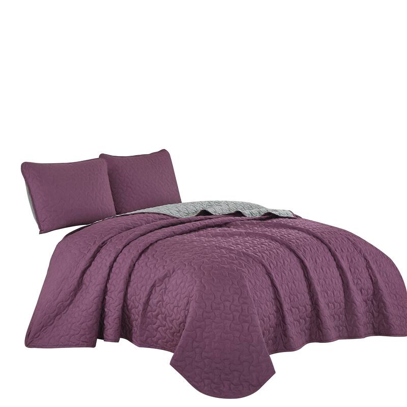 Zaka Luxury 3 Piece Bedspread