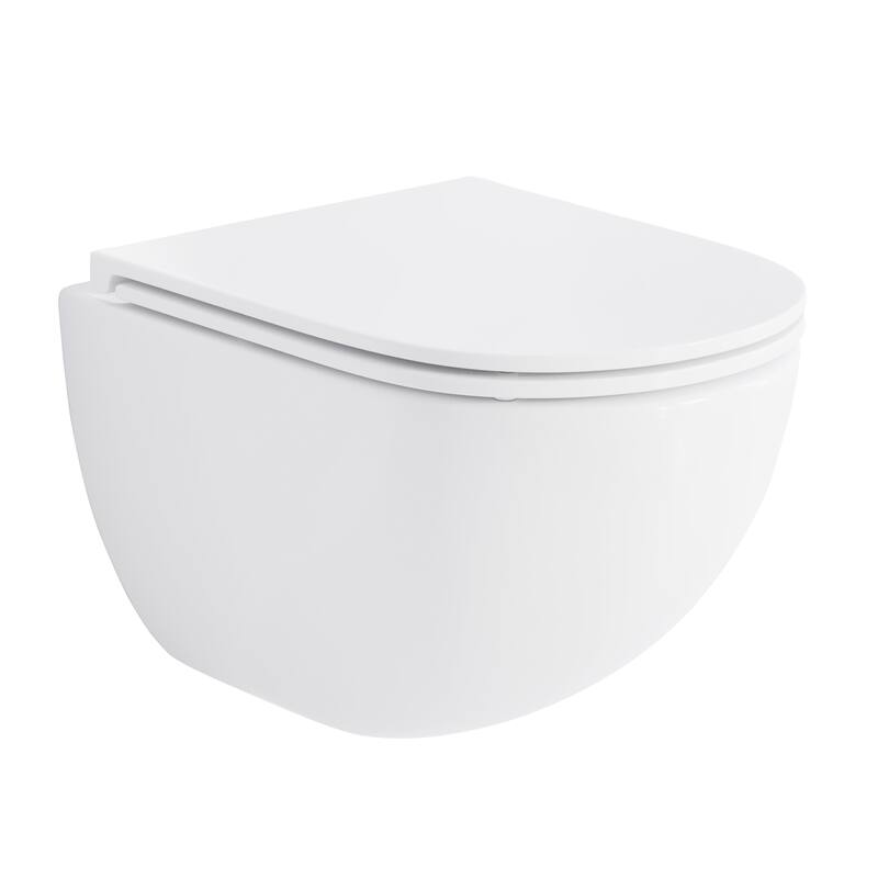 Swiss Madison St. Tropez Wall Hung Toilet Set - N/A