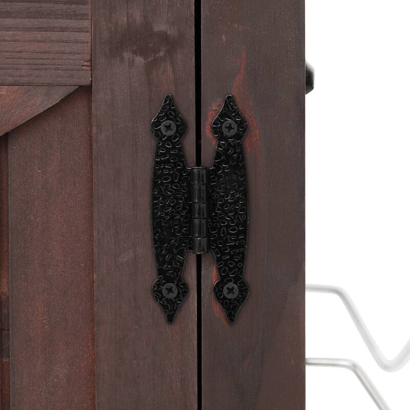 54.1" Outdoor Kitchen Island,Outdoor Grill Cart on Wheels, Potting Bench Table with Stainless Steel Top and Storage Cabinet