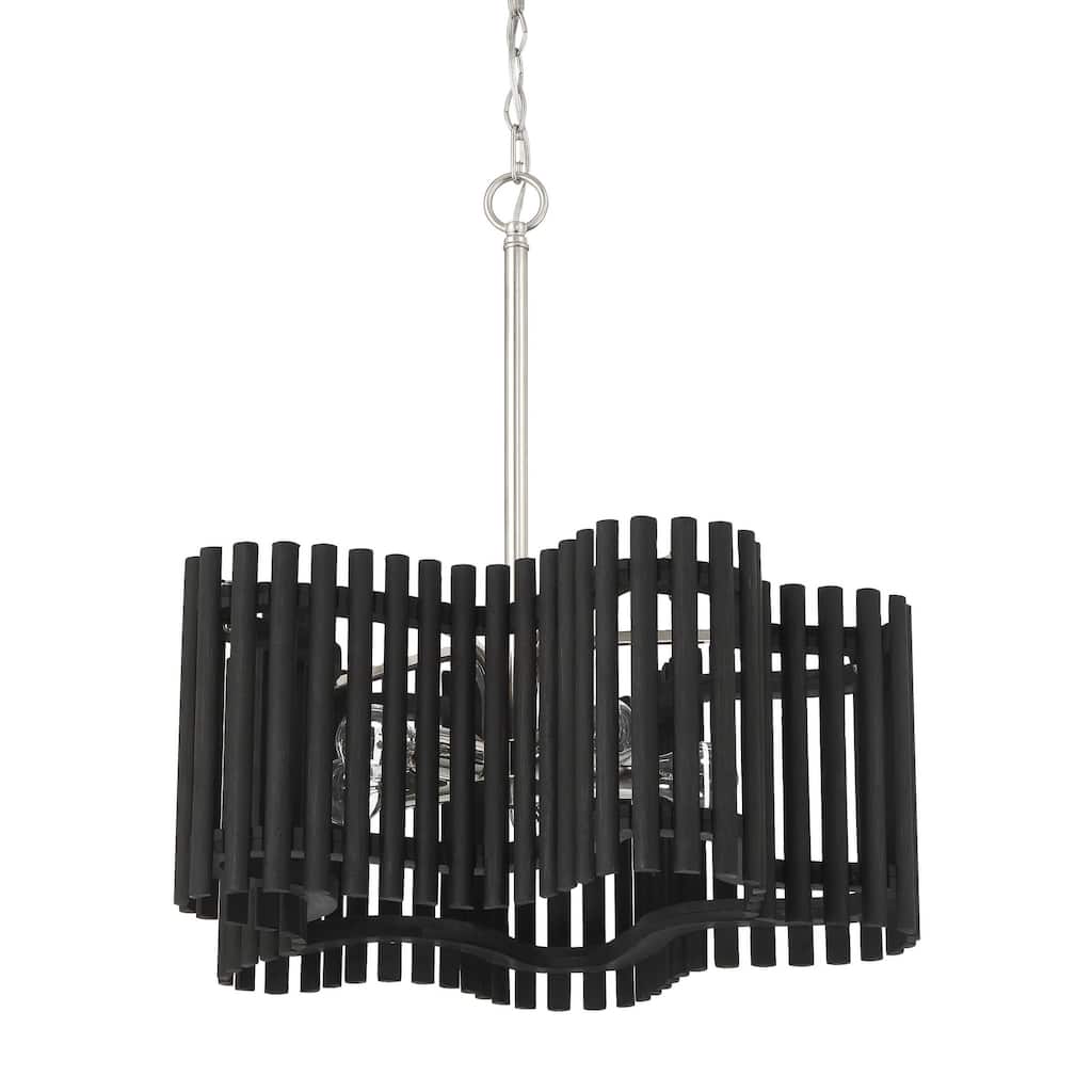 Craftmade 58425 Freeform 5 Light 24" Wide Abstract Chandelier