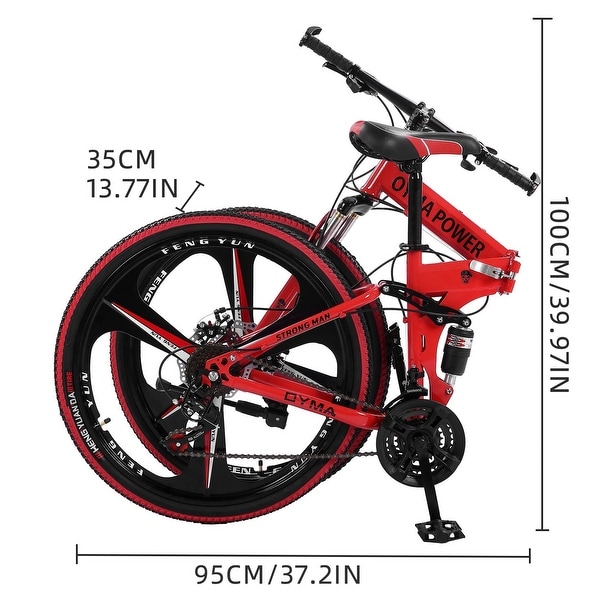 Folding mountain best sale bike 26 inch