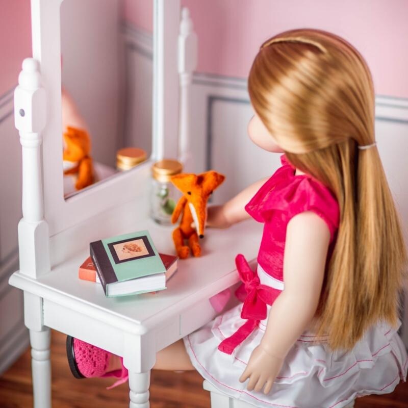 american girl doll vanity set