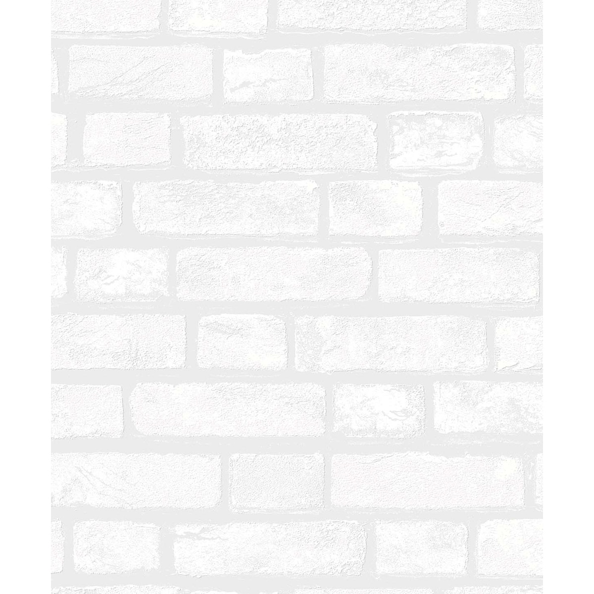 Seabrook Designs Off-White Vintage Brick Paintable Unpasted Wallpaper - 20.9 in. W x 33 ft. L