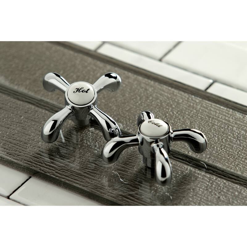 Kingston Brass French Country Bridge Kitchen Faucet with Brass Sprayer