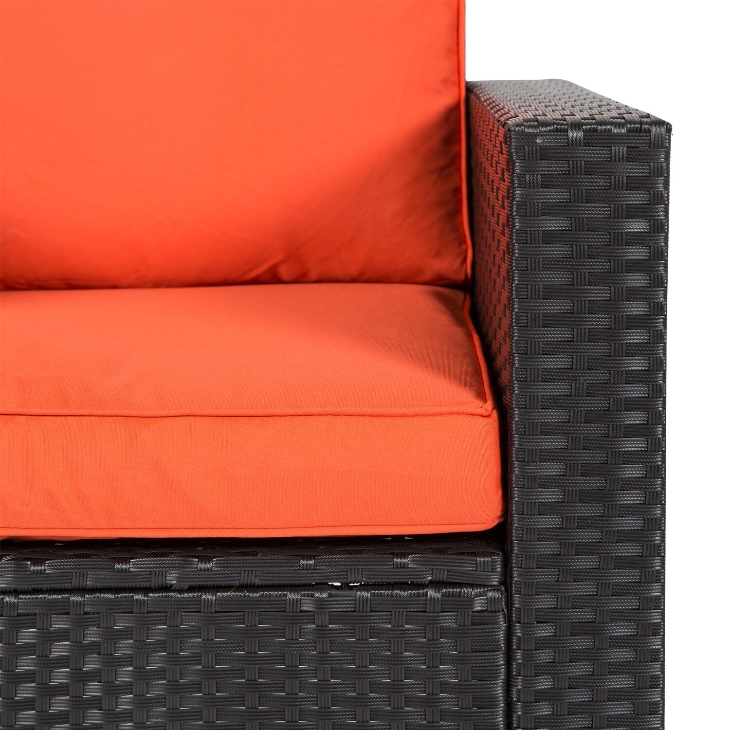 Shop Black Friday Deals On Kinbor 4 Piece Wicker Outdoor Patio Furniture Set On Sale Overstock 22862950