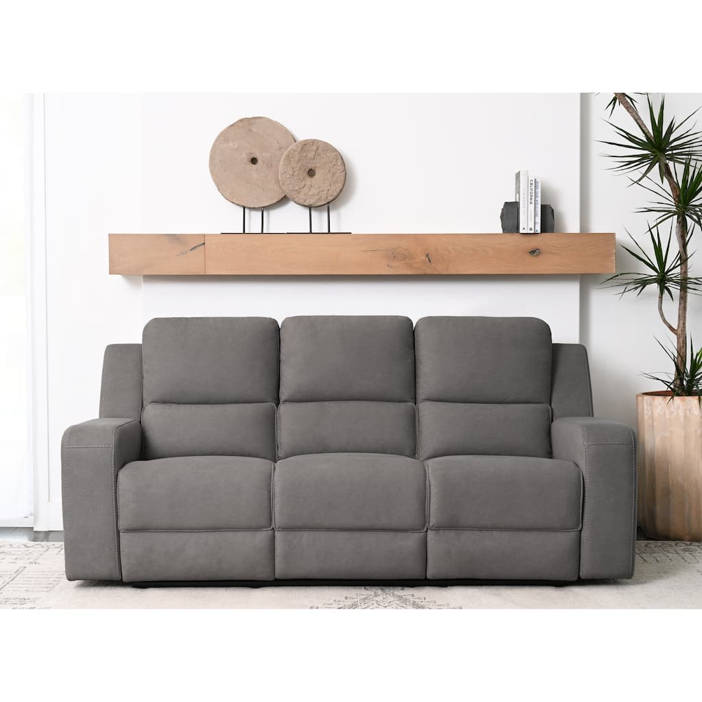 Margaret Fabric Manual Reclining Sofa