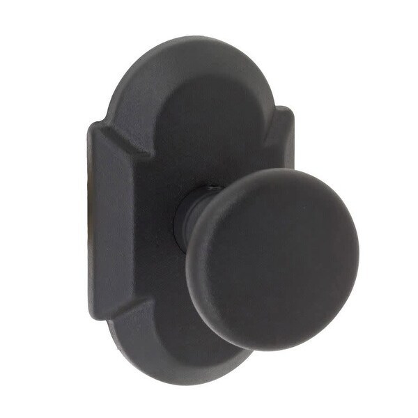 Delaney BP-102TB-TU SandCast Collection Tuscan Series Privacy Door Knob Set with Curved Rosette