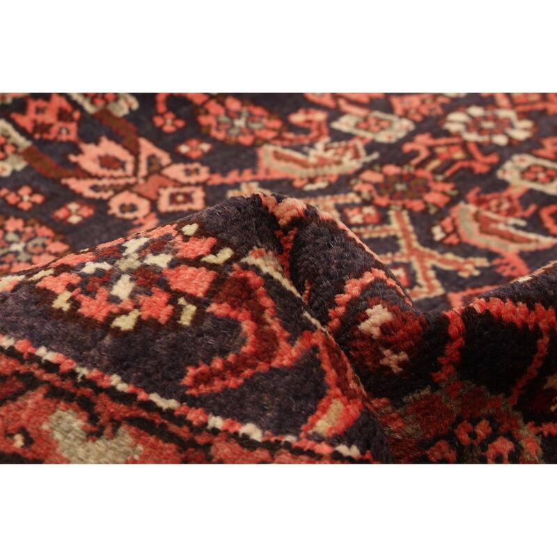 ECARPETGALLERY Hand-knotted Andelz Navy Wool Rug - 3'7 x 9'11