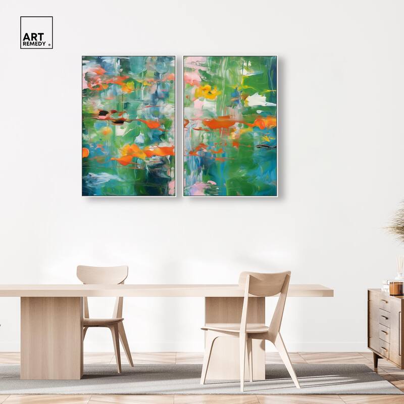 Jungle Serenade Canvas Set of 2 by Art Remedy