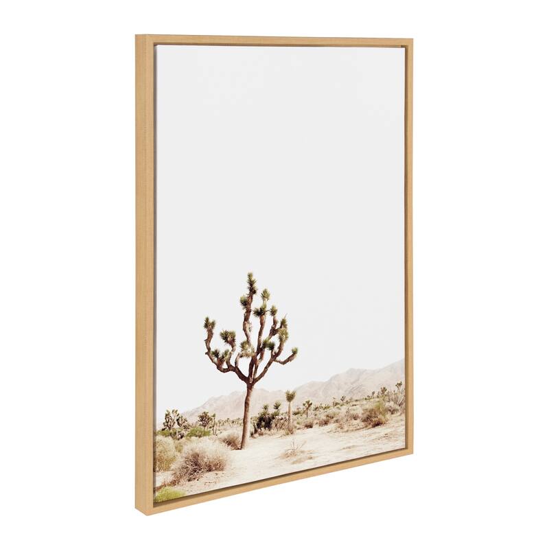 Kate and Laurel Sylvie Josuha Tree Canvas Art Set by Various Artists