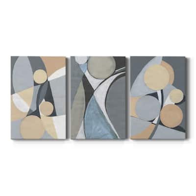A Soft Jeweled Geometric II- Premium Gallery Wrapped Canvas - Ready to Hang