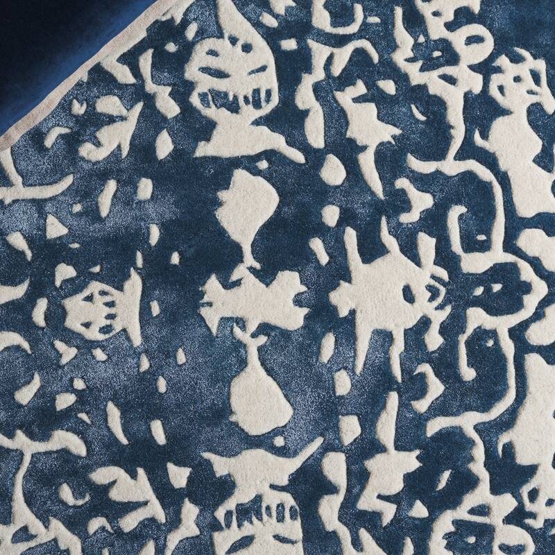 SAFAVIEH Handmade Fifth Roselette Avenue Modern Abstract Wool Rug