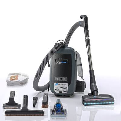 Prolux X8 Elite Backpack Vacuum Canister w/ Prolux Electric Powerhead Kit