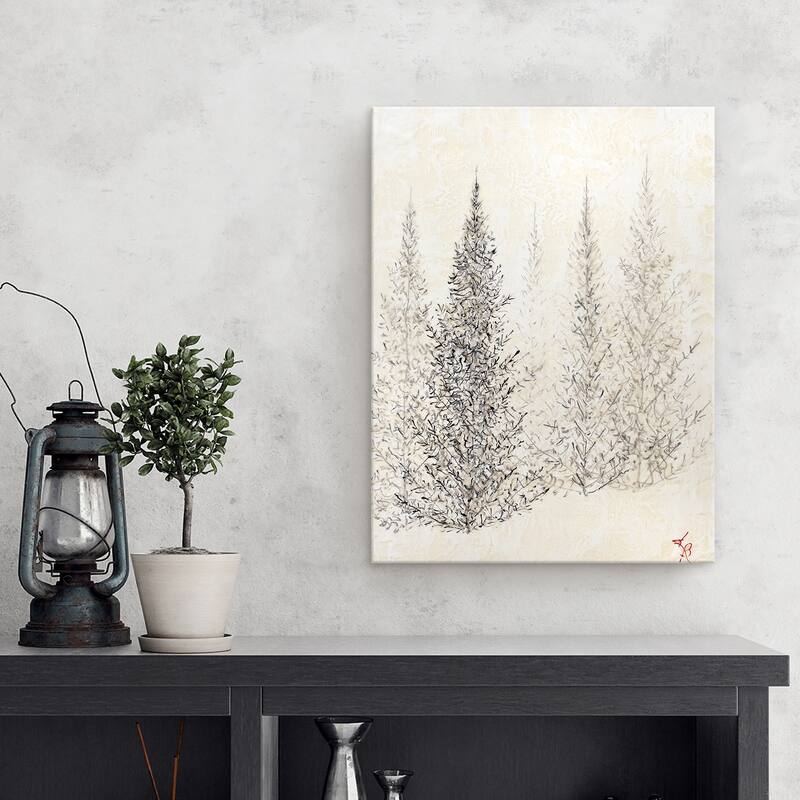 'Monoscape III' Canvas Wall Art by Karen Biery