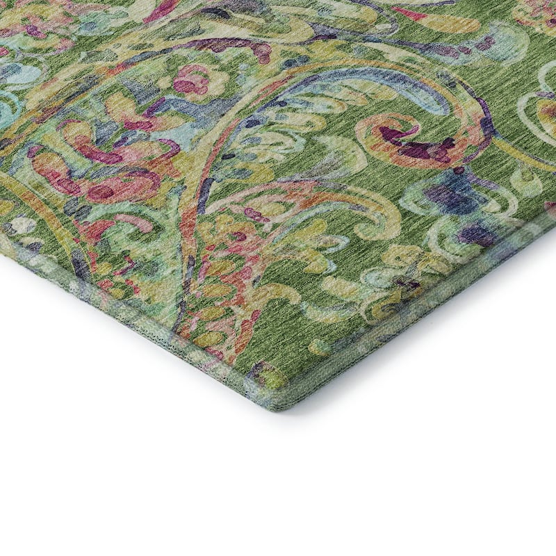Premium Washable Super Soft Paisley Mayfield Rug
