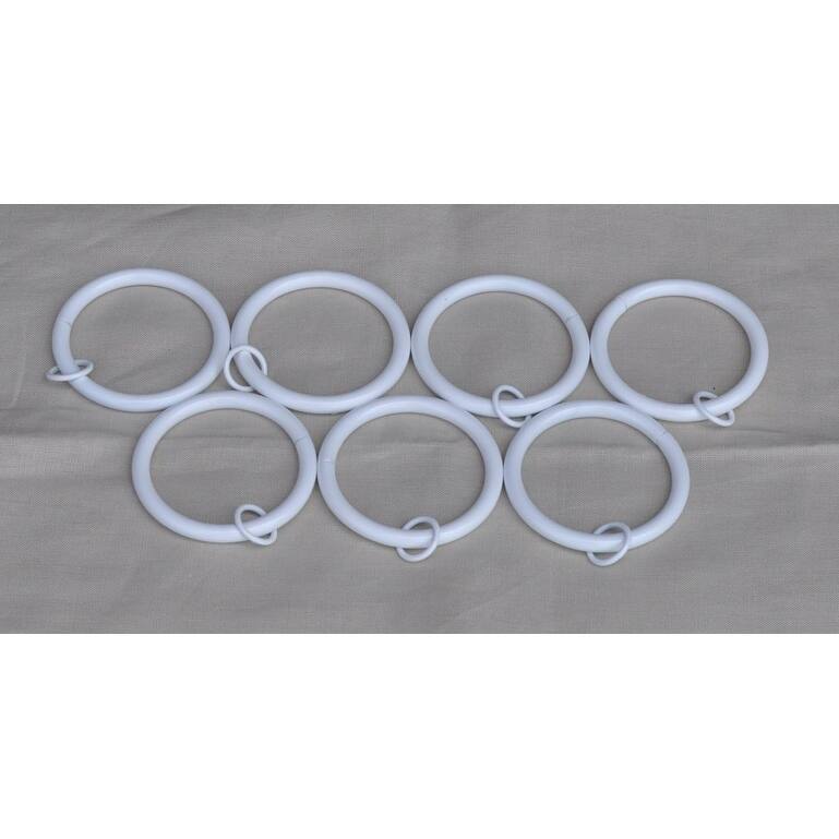 Set of 16 Metal Curtain Eyelet Rings 2-1/2 Inch Inner Diameter