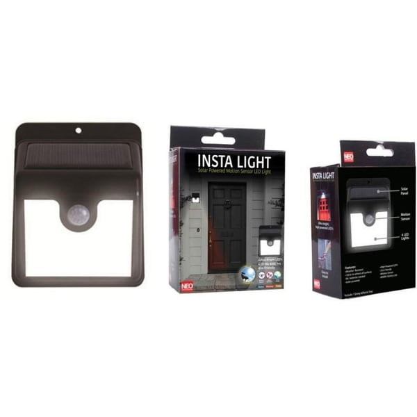 Insta Light Solar Powered Motion Sensor LED Light - 24 Units