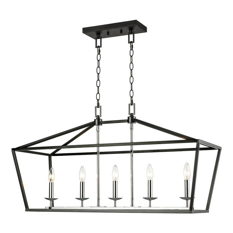 Trans Globe LFMF4979 5 Light Chandeliers Pendant Light