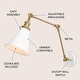 preview thumbnail 16 of 64, Rover 7" Adjustable Arm Metal LED Wall Sconce by JONATHAN Y