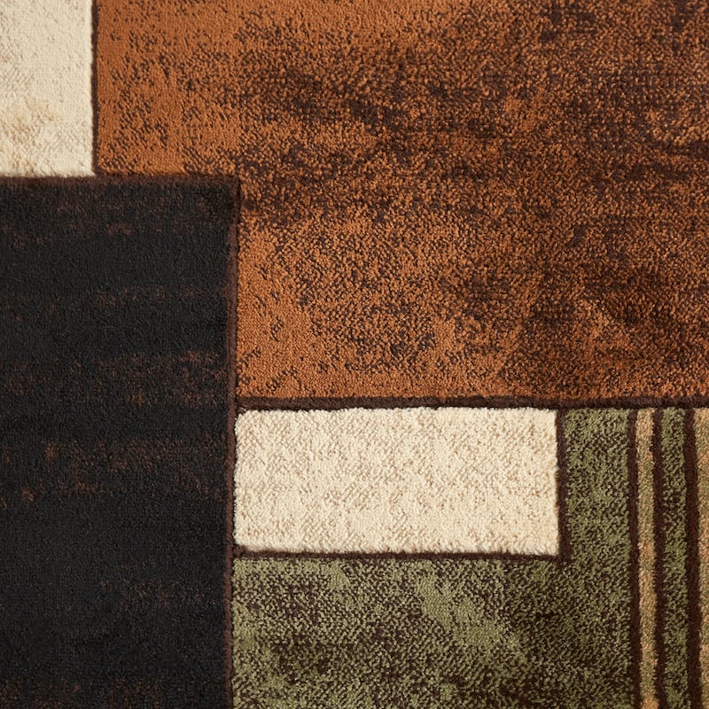 Home Dynamix Tribeca Mason Contemporary Geometric Area Rug