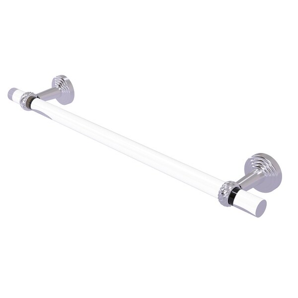 Allied Brass Pacific Beach Collection Towel Bar with Twisted Accents