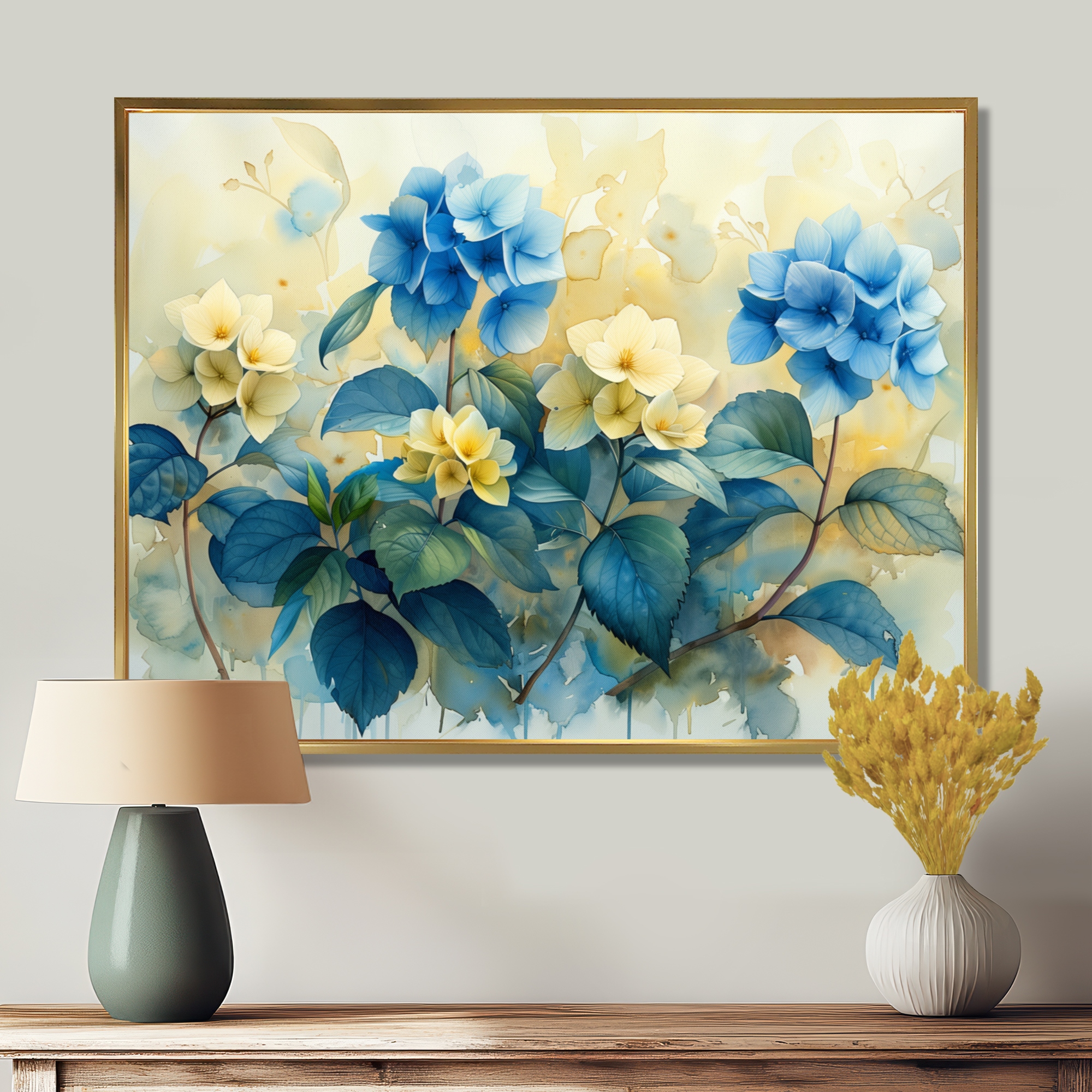 Hydrangea4936　0901 Lowe's Multicolor Hydrangea Accent Shrub in 1.5-Gallon Pot