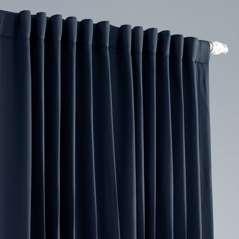 Exclusive Fabrics Extra Wide Room Darkening Curtain (1 Panel)