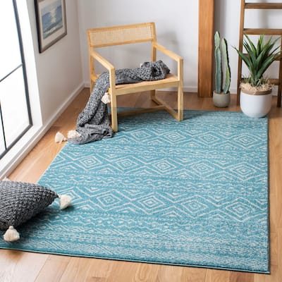 SAFAVIEH Tulum Vassilia Moroccan Boho Distressed Rug - 9' x 12'
