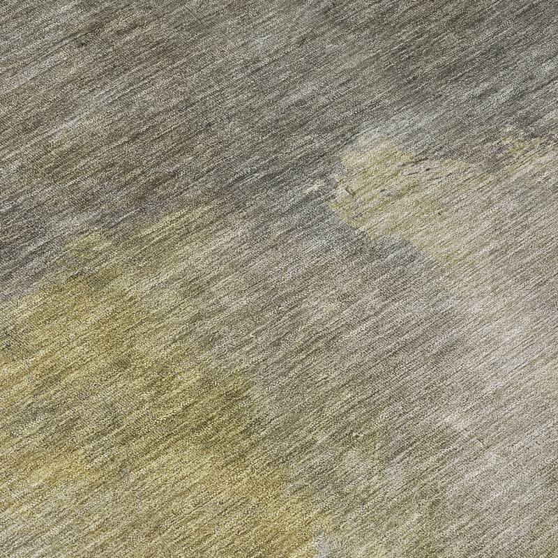 Machine Washable Indoor/ Outdoor Ombre Solid Chantille Rug