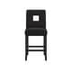 preview thumbnail 41 of 51, Mendoza Keyhole Counter Height Back Stool (Set of 2) by iNSPIRE Q Bold