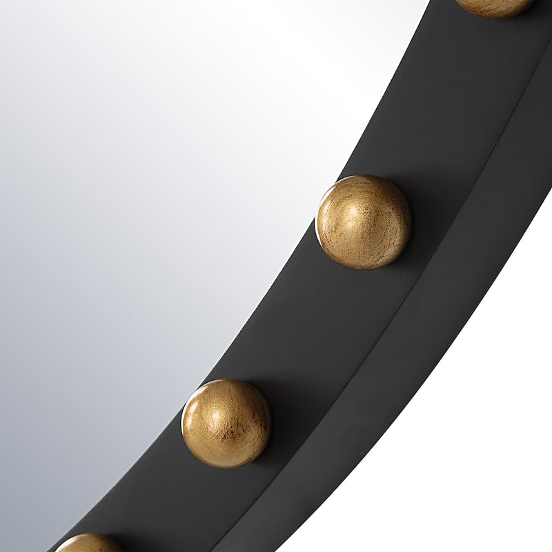 Uttermost 09949 Sele 50-3/8" Diameter Circular Flat Accent Mirror