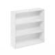 preview thumbnail 3 of 11, Furinno Pasir 3-Tier Open Shelf Bookcase, Bookshelf, 31.5 Inch Wide White