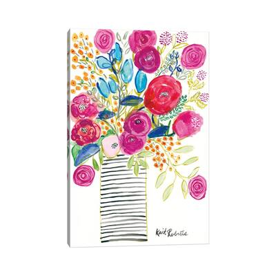 iCanvas "Blissful Blooms" by Kait Roberts Canvas Print