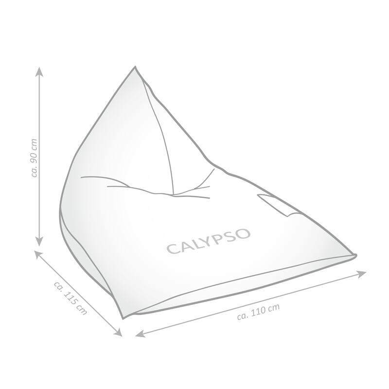 Gouchee Home Calypso XL Lounger Bean Bag Chair