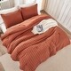 preview thumbnail 35 of 33, 3 Pieces Lightweight Summer Seersucker Bedding Comforters Sets