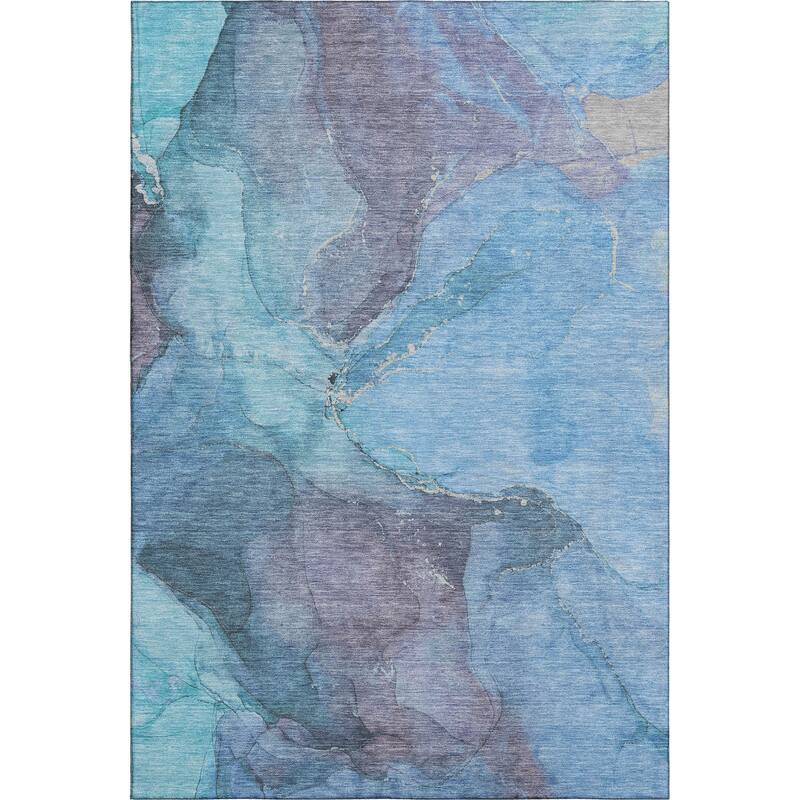 Premium Washable Super Soft Abstract Watercolor Mayfield Rug