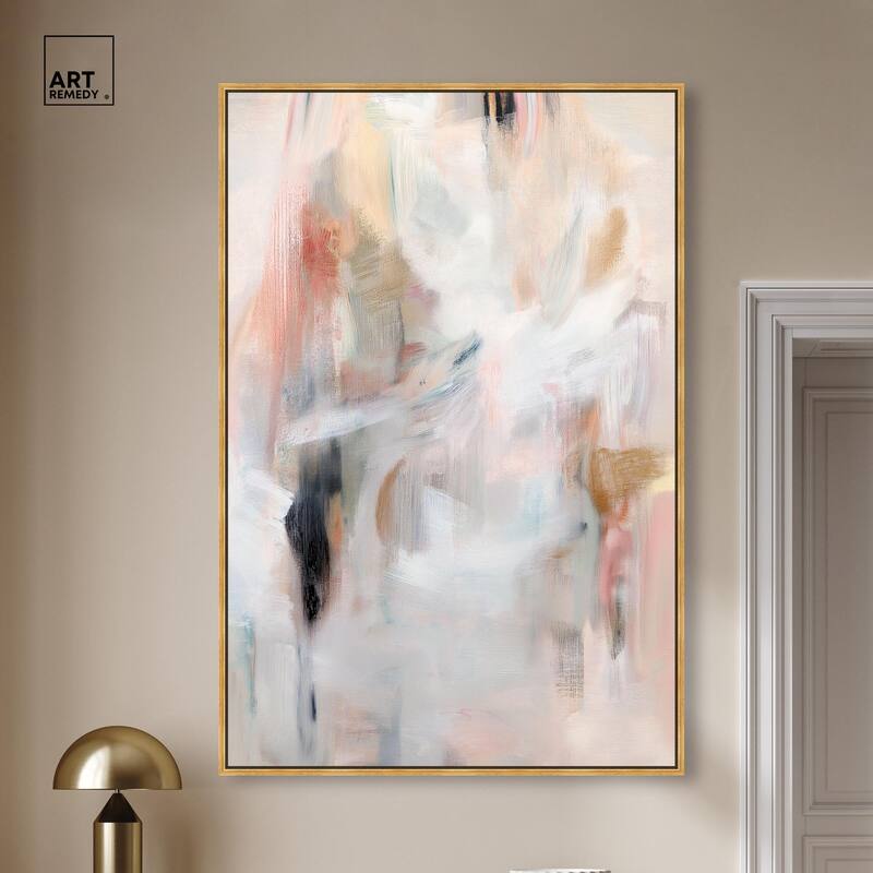 Drifting Colors II Canvas by Art Remedy