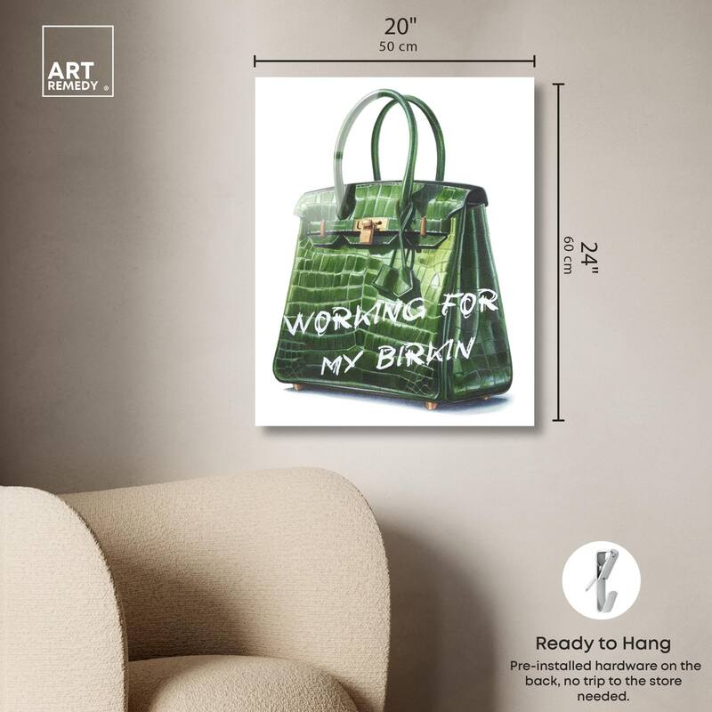 Doll Memories - Greeny Dream Acrylic by Art Remedy, Ready to Hang