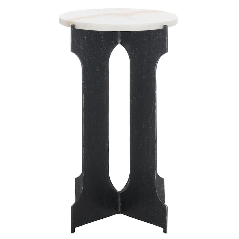 SAFAVIEH COUTURE Tayanna Metal Accent Table - 14"W x 14"D x 22"H