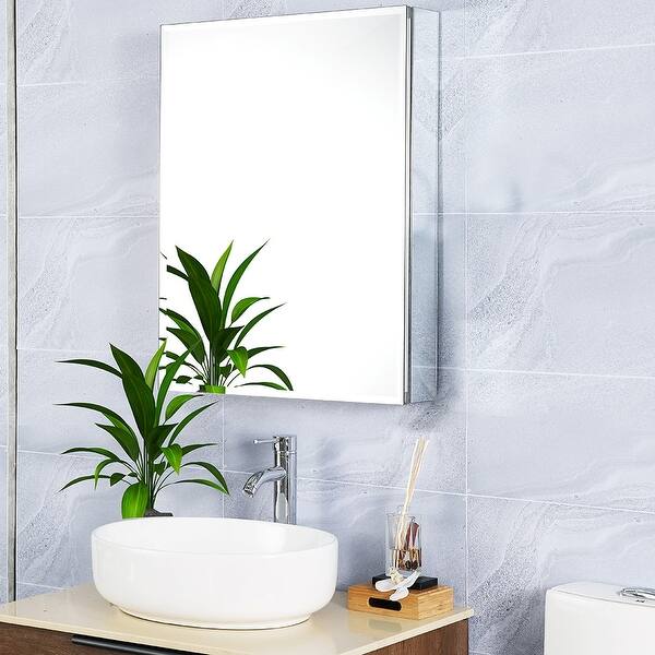 Shop Bathroom Medicine Cabinet With Mirror Door Overstock 31665046