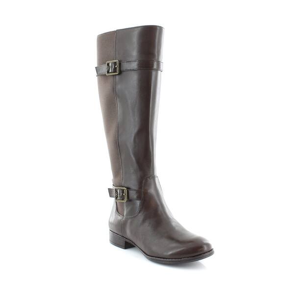 Shop Isaac Mizrahi Live Abby Women S Boots Dark Brown 5 Free