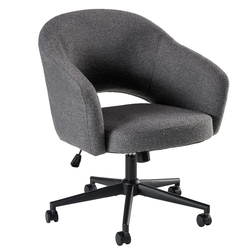 Bush Furniture Fairfax Mid Century Modern Desk Chair for Home Office